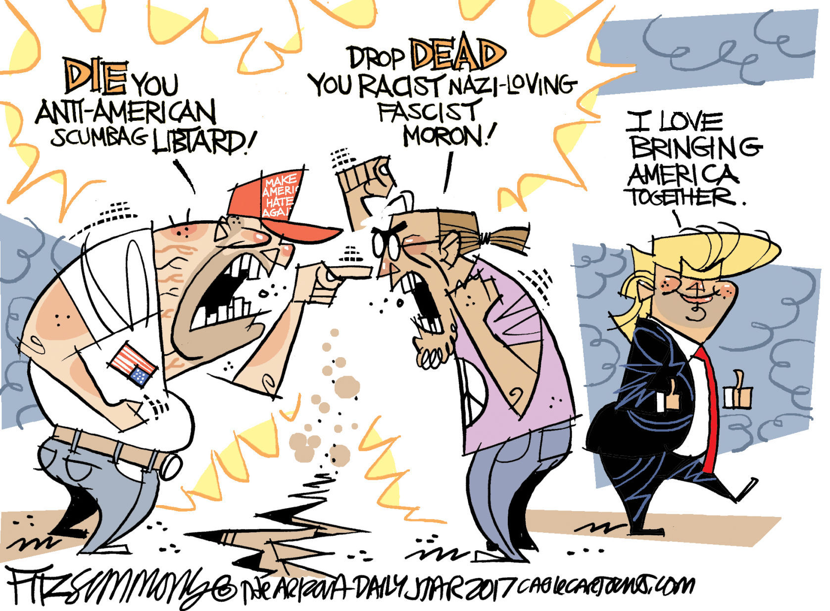 Daily Fitz Cartoon: The Union